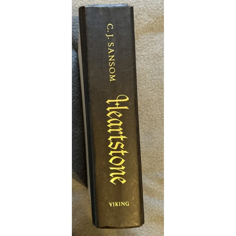 HEARTSTONE by C.J. Sansom 1st Printing 2011 Hardcover